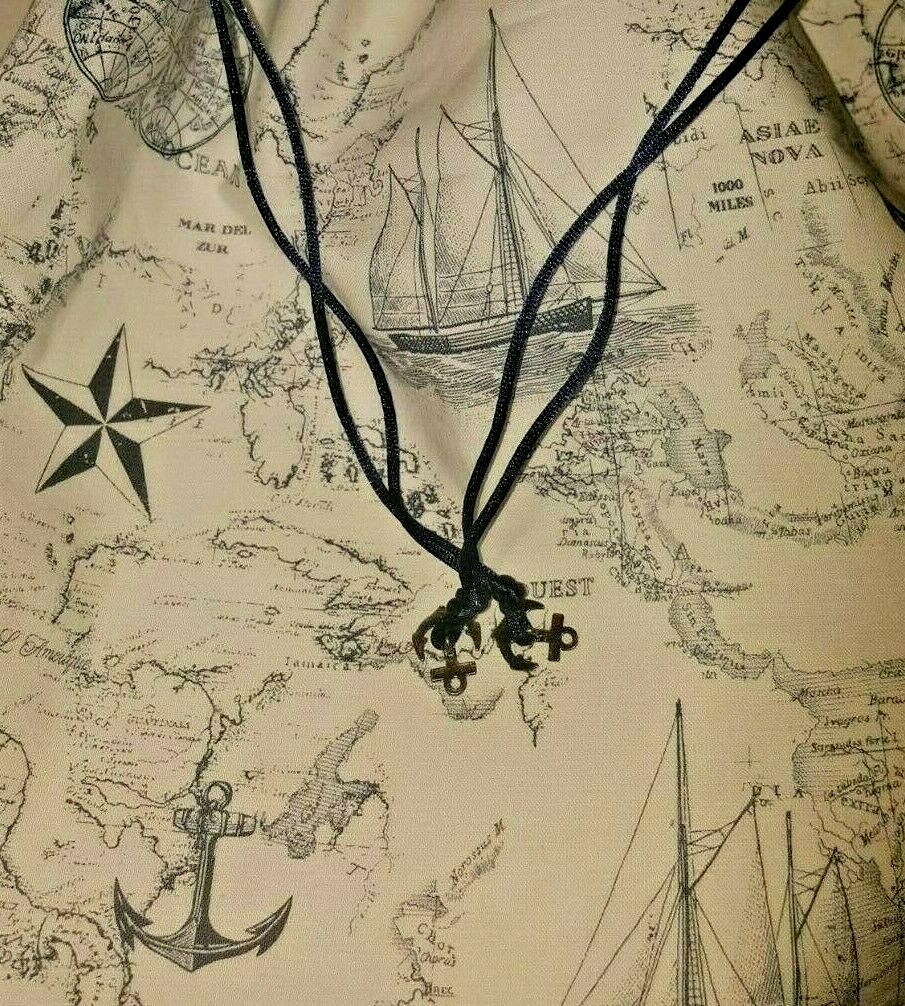 Nautical Theme Drawstring Sac Drawstring 12 x 15 - image 2