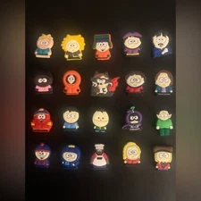 South Park Cartoon Anime Shoe Charms Decorations for Crocs Accessories 20 Pcs.