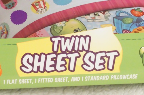Shopkins Twin Sheet or Full 3 PIECE SET (You Pick Size) Brand New See Drop-Down - Picture 4 of 16