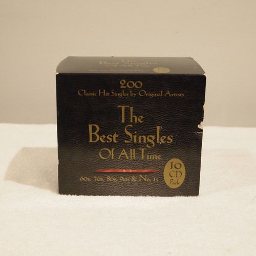 CD 200 The Best Singles Of All Time 10 Boxset: 60s 70s 80s 90s & No. 1 Hits