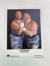 WWF Promo Photo The Bushwhackers Luke & Butch 1989 Picture Titan Sports Vintage