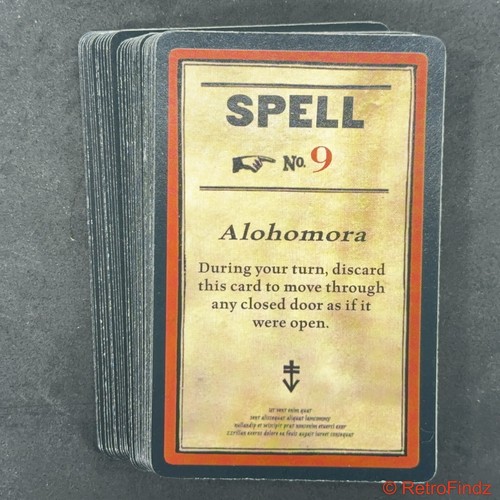 Clue Harry Potter Edition 33 Help Cards Full Set 2008 Replacement Pieces Parts - Picture 4 of 4