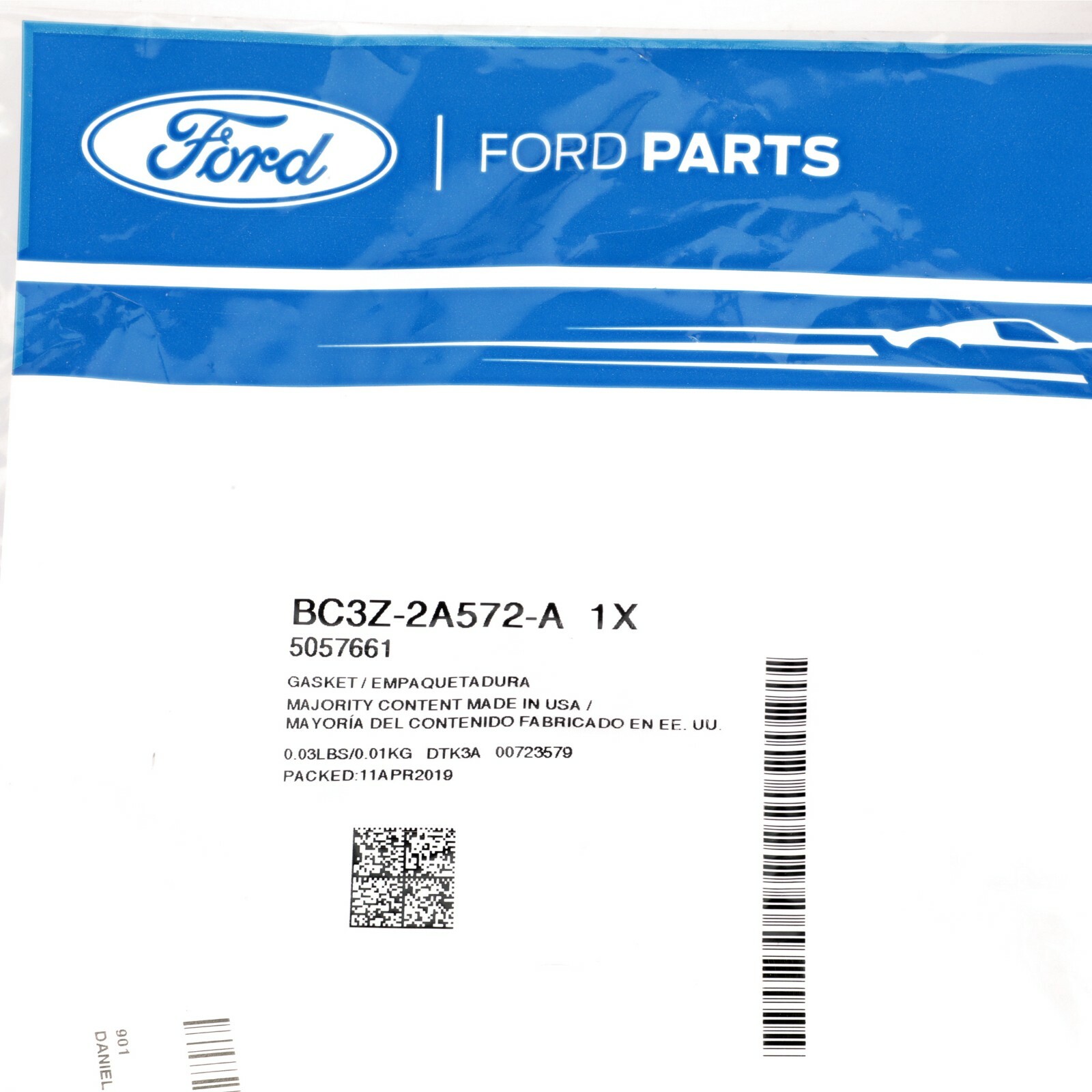 OEM NEW Genuine 20112016 Ford F250 F350 SD 6.7L Vacuum Pump Gasket