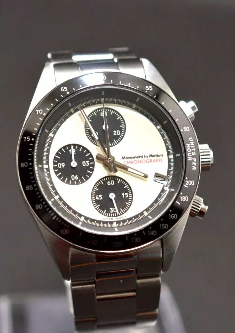 Seiko meca quartz panda sales