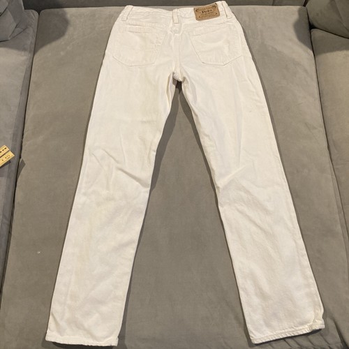 Polo Ralph Lauren - Boy's - Hudson Slim Fit Jeans - White 5 Pocket - Size 16 - Picture 3 of 9
