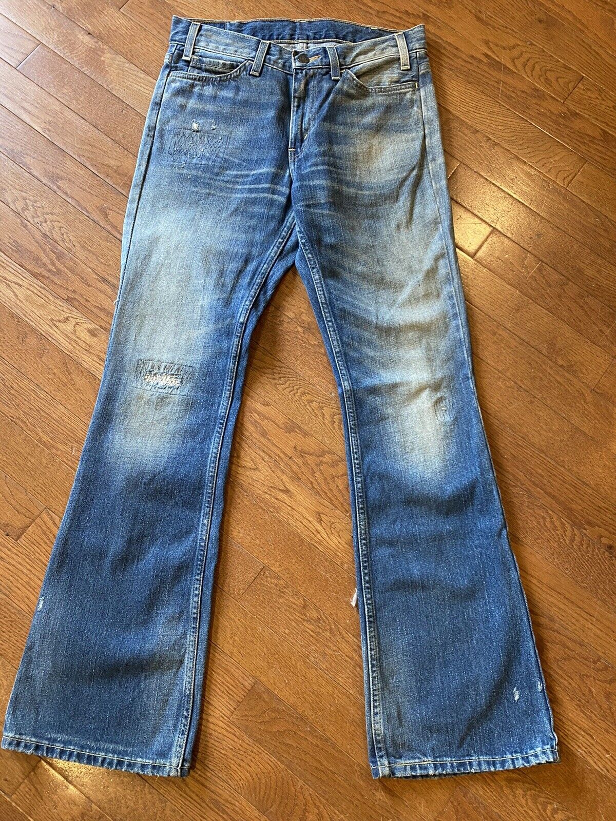 LVC Levis 646 Jeans 28X32 70’s Style Levis Vintage Clothing Hippie Flared Denim Najtańszy, okazja
