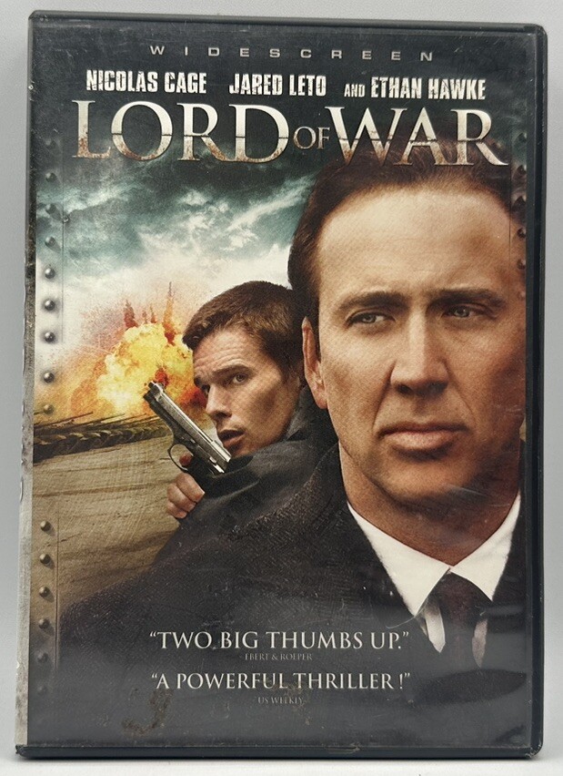 Lord Of War DVD Nicolas Cage Jared Leto Ethan Hawke Free Shipping 2005