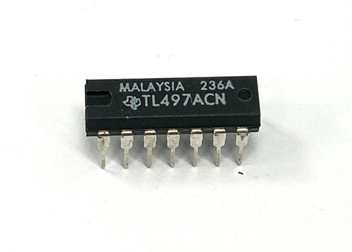 TEXAS INSTRUMENTS VOLTAGE REGULATOR  TL497ACN  14 PIN  LOT OF 25 - Picture 3 of 4