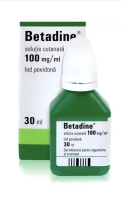 BETADINE 30 ml ANTISEPTIC POVIDONE IODINE SOLUTION FOR WOUNDS, BURNS & CUTS