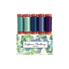 Aurifil Thread Designer Collection Fresh Meadow 5 SMALL SPOOLS COTTON 50WT