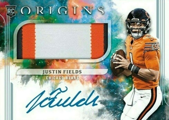 2021 Panini Origins Rookie Patch Autograph - JUSTIN FIELDS RC RPA Digital Card 2021 Panini Origins Rookie Patch Autograph - JUSTIN FIELDS RC RPA Digital Card
