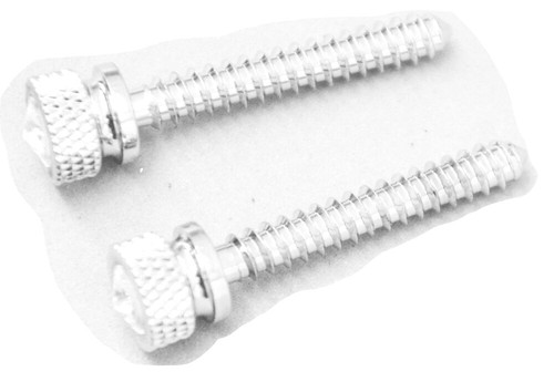 Dash Screws for Freightliner Clear Jewel Chrome 1 1/2" Tall UP#24053 Set of 6 - 第 2/8 張圖片