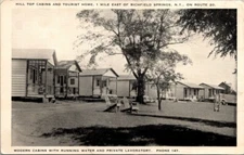 Postcard Hill Tops Cabin & Tourist Homes 1mile East Of Richfield Springs NY 