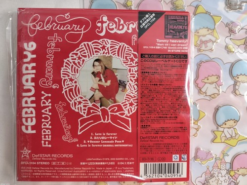 Tommy February6 /Love Is Forever/Japan CD w/ Kiki & Lala Sticker - Picture 6 of 10