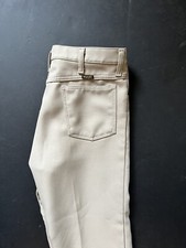 Vintage Wrangler Size 33x26 Wrancher Dress Pants Tan USA Made Ranch Tag Missing