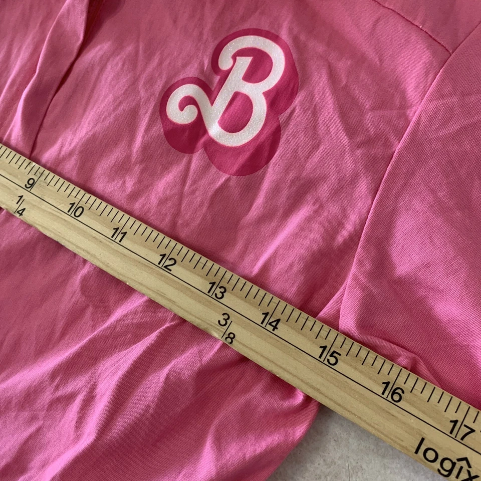 Barbie Película Rosa Poder ESPÍRITU HALLOWEEN Mono Juvenil Disfraz Talla M Con Cinturón Foto 4 de 4