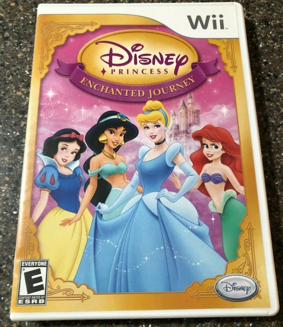 Disney Princess Enchanted Journey Nintendo Wii Video Game VERY