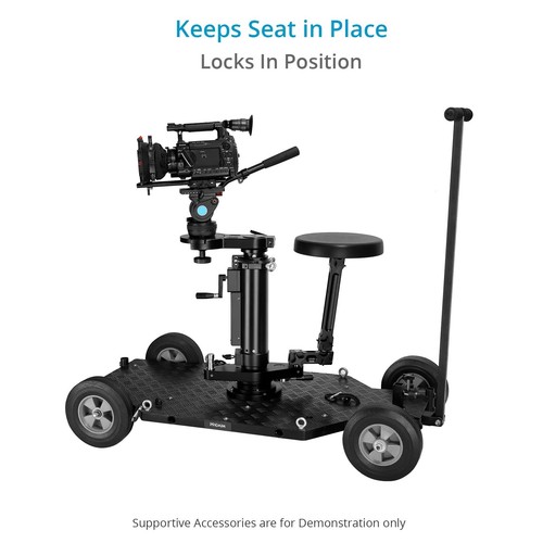Bras d'assise combiné Proaim 30 cm/12" pour siège rond et chariot de porte caméra - Photo 5/9