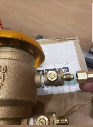 Backflow Preventer Test Cock Winterize Blowout Air Fitting Febco 765 SAE Air - Picture 3 of 11