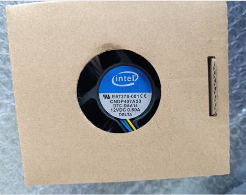 Ventilador disipador de calor Intel E97378-001 enchufe de aluminio 12v 0.6A OEM 4 pines envío rápido - Imagen 1 de 2