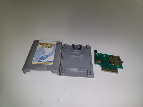 NEW Performance Blue/White MEMORY CARD PAK for NINTENDO 64 N64 #E15 - Picture 10 of 10