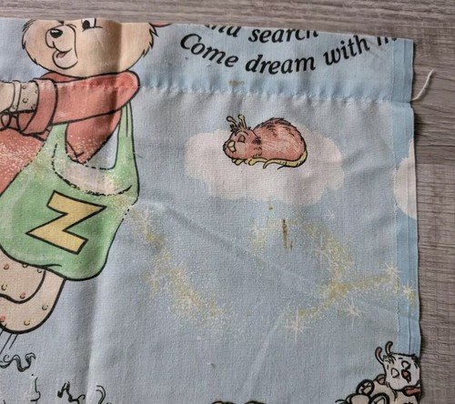 Vintage The World of Teddy Ruxpin Bettdecke Twin Sheet & Kissenbezug Set 1985 - Bild 14 von 24