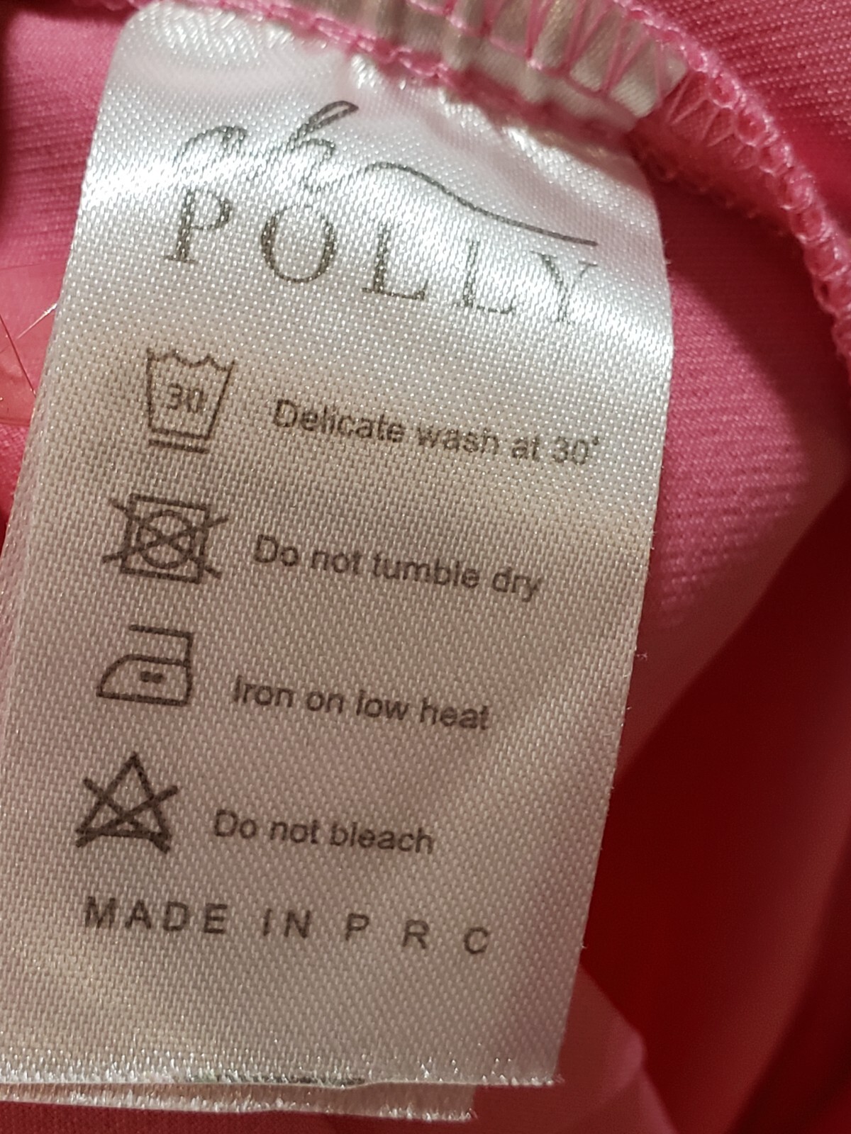 Oh Polly Women's Pink Solid Polyester Pull On Bel… - image 8