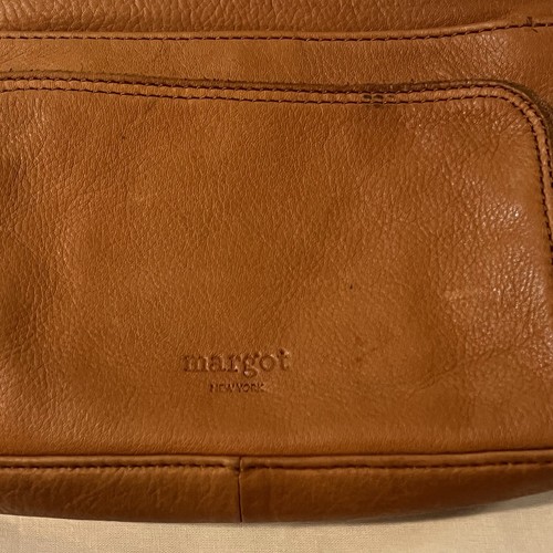 Margot New York Damen Leder Saddle Schultertasche Goegeous Crossbody - Bild 2 von 12