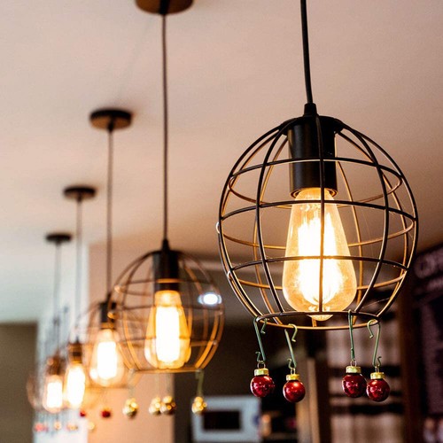 6Pcs LED ST64 Vintage Filament Light Globe Edison Bulb E27 4W 2700K Warm White - Picture 2 of 16