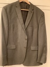 Mens Scott & Taylor Grey/Brown Regular Fit Blazer