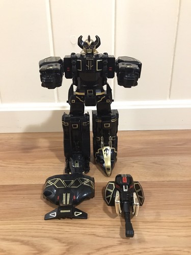 Bandai 1993 Power Rangers Megazord Black & Gold Edition Used - Picture 2 of 15