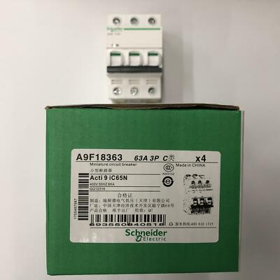 Acti9, IC60N Disjoncteur 3P 6A Courbe D