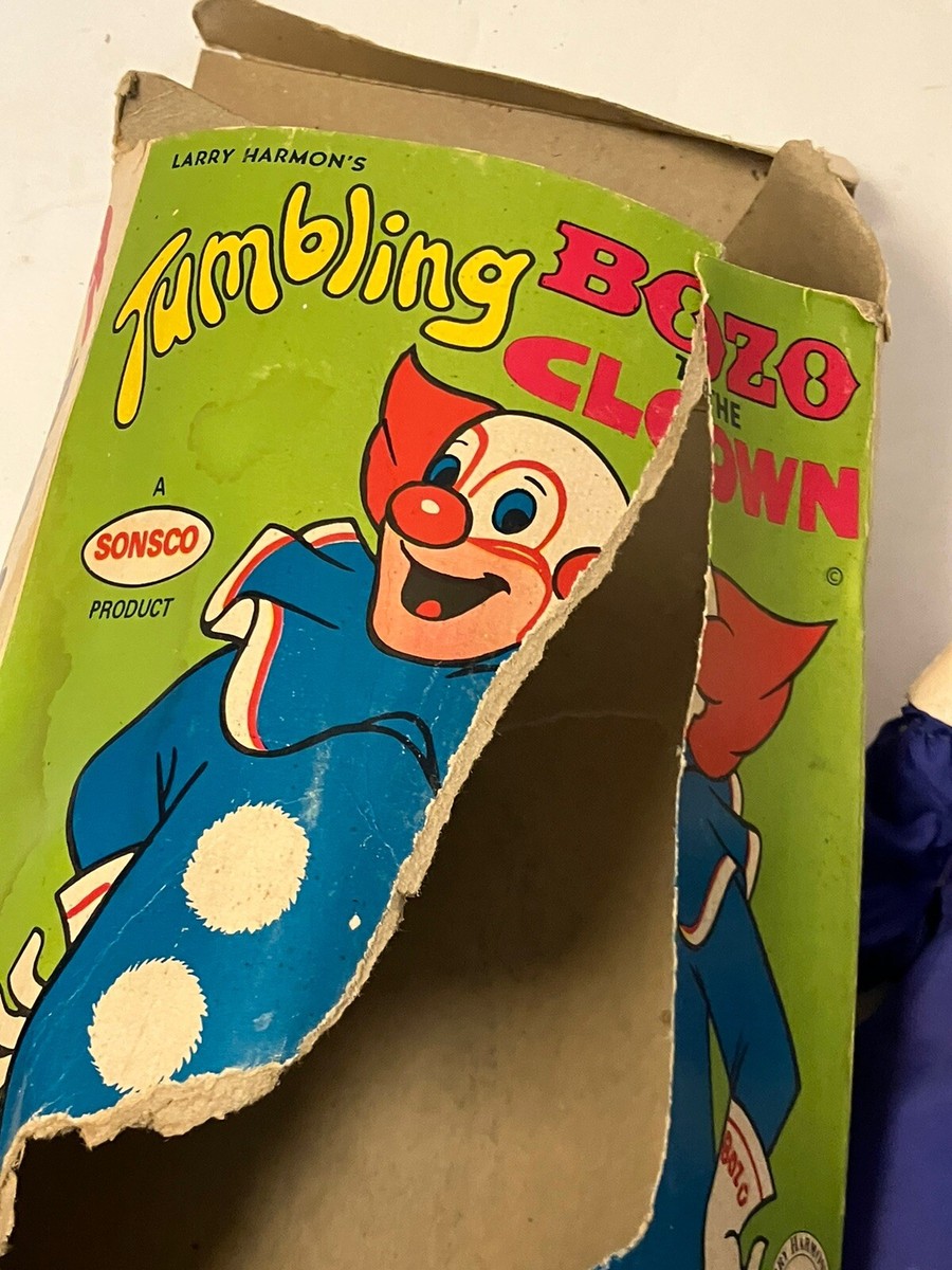 Vintage 1971 Tumbling Bozo The Clown UNTESTED | eBay Vintage 1971 Tumbling Bozo The Clown UNTESTED | eBay
