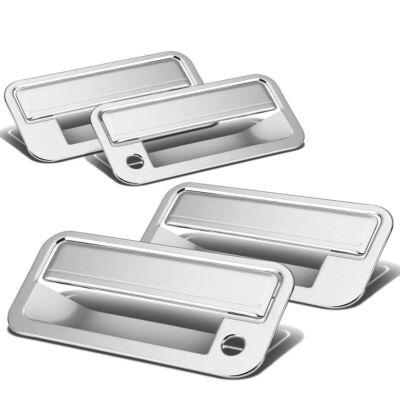 For 97-99 Chevy Suburban Tahoe 99-00 Cadillac Escalade Chrome Door Handle Covers