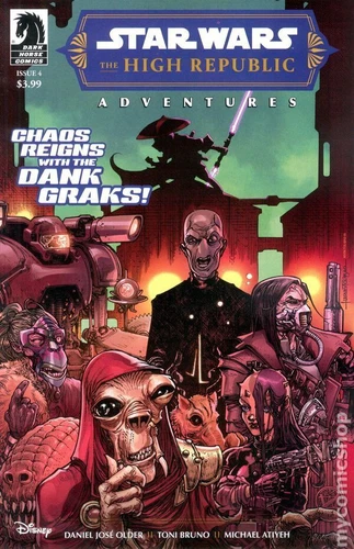 STAR WARS THE HIGH REPUBLIC ADVENTURES #4  DARK HORSE  COMICS  STOCK  IMG 2023