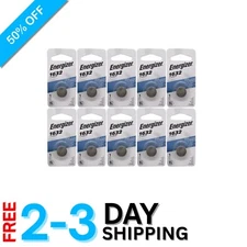 10 Pack of LR44 Lithium Coin Batteries - Essential for Watches and Gadgets