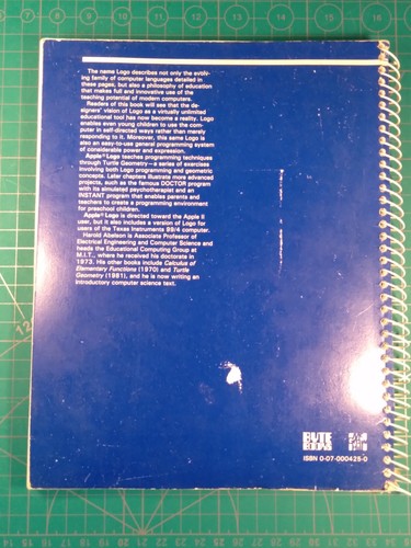 Apple Logo Book (Harold Abelson) 1982 BYTE Books. ISBN 0-07-000425-0 - Bild 2 von 5