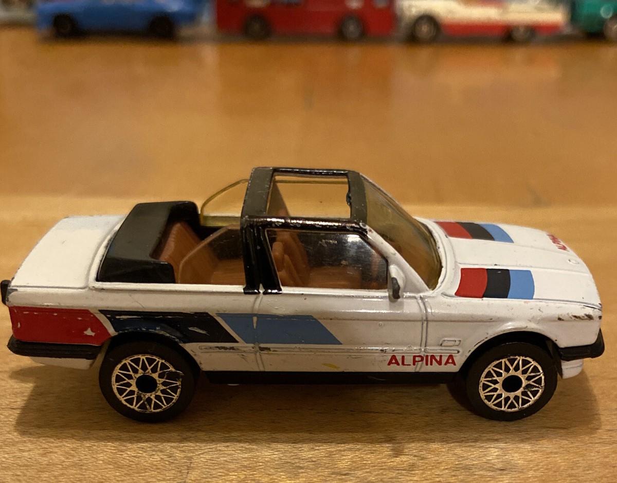 Vintage 1985 Matchbox BMW 323i Alpina Cabriolet Macau Original Old