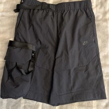 Nike Shorts Mens Size S Sportswear Tech Pack Woven Cargo Black DM5592-010