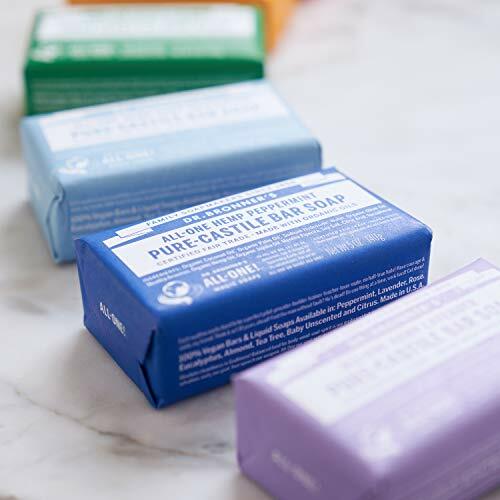 Dr. Bronner’s - Pure-Castile Bar Soap (Peppermint, 5 ounce) - Assorted Sizes - Picture 31 of 35