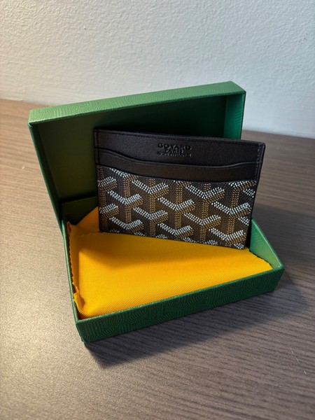 Tarjetero Goyard Negro Nuevo