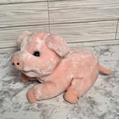Vintage Old MacDonald's Talking Farmyard Friends Peeke Pig Plush Baby Einstein