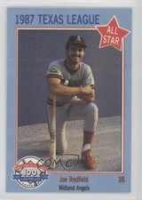 1987 Feder Texas League All Stars Joe Redfield #12 0a2