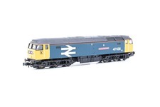 Graham Farish N Gauge 371-230 BR Large Logo Blue Class 47 No.47635 'The Lass O'B