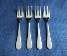 Oneida ICARUS Glossy Set of 4 Salad Forks Stainless Flatware (6 7/8")