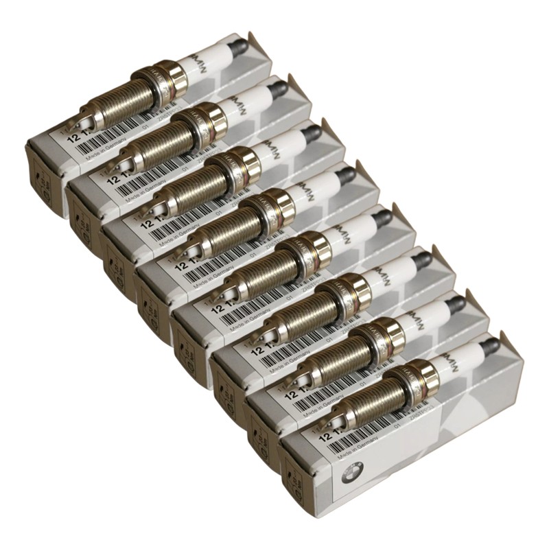 Genuine New 8pcs Spark Plug for BMW 3 5 6 7 X5 X6 12120037580