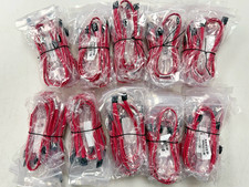 Lot of 100x Supermicro CBL-0044L SATA III 6Gbps 24" Flat Cable Straight NEW