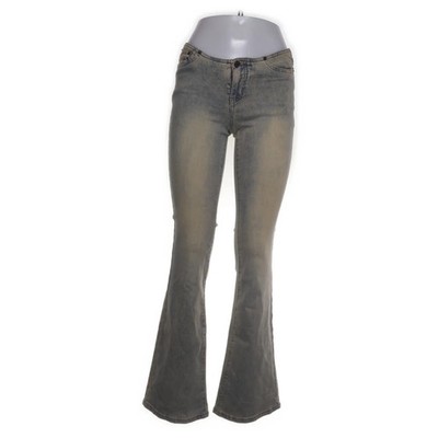 Edikted, Jeans, Größe: XS, Grün, Baumwolle, Einfarbig, Denim, Damen #Uqy