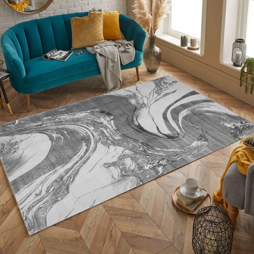 Extra Large Rugs Short Pile Soft Modern Non Slip Mats Living Room Bedroom Carpet - Picture 52 of 57