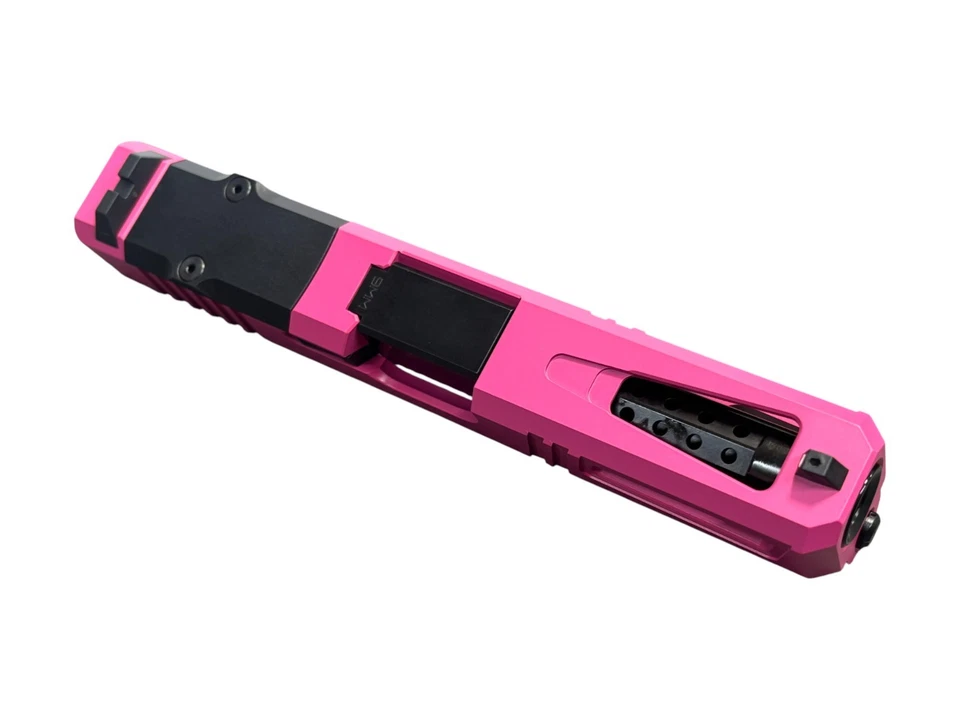 Viper для Glock 19 пользовательский слайд gen3 новый cerakote верхний полный розовый с портированный - Изображение 2 из 4